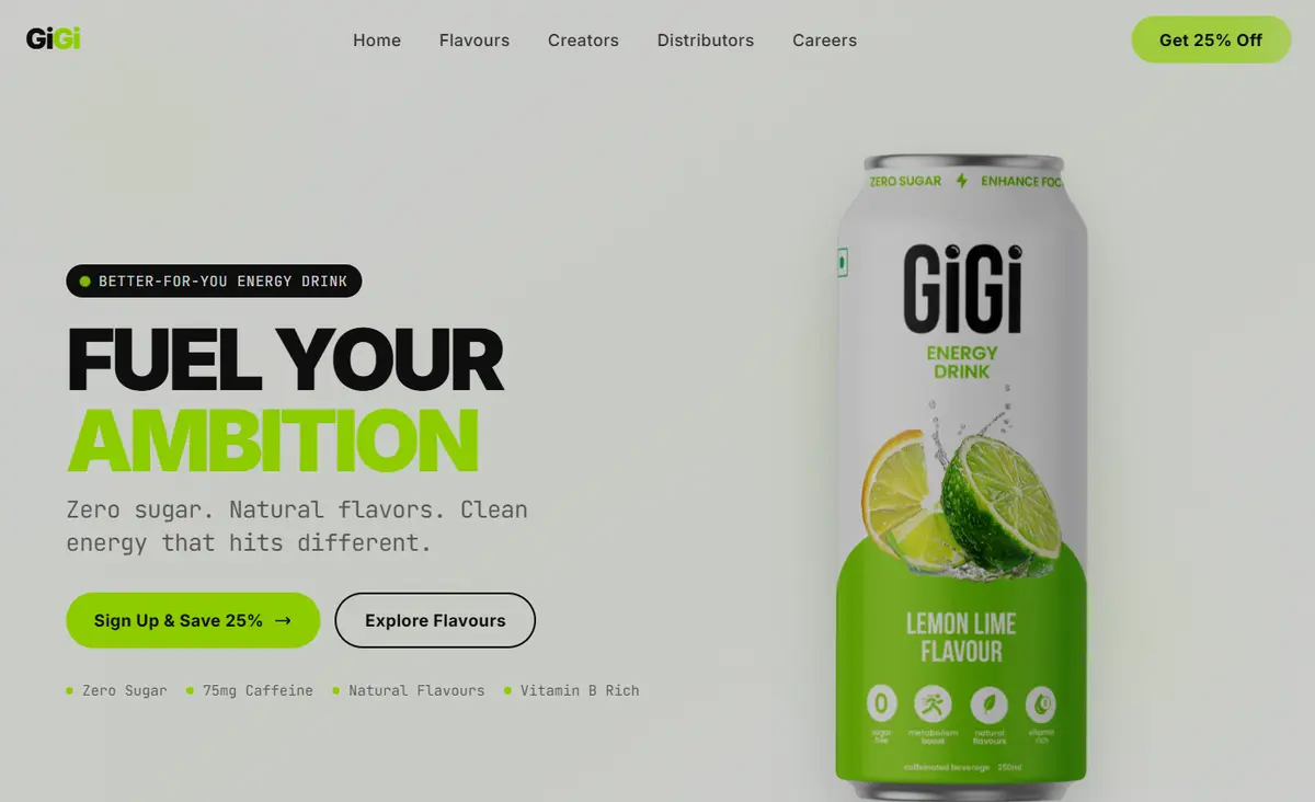 Example of the Gen Z Energy Drink style: loud, playful, high-energy.